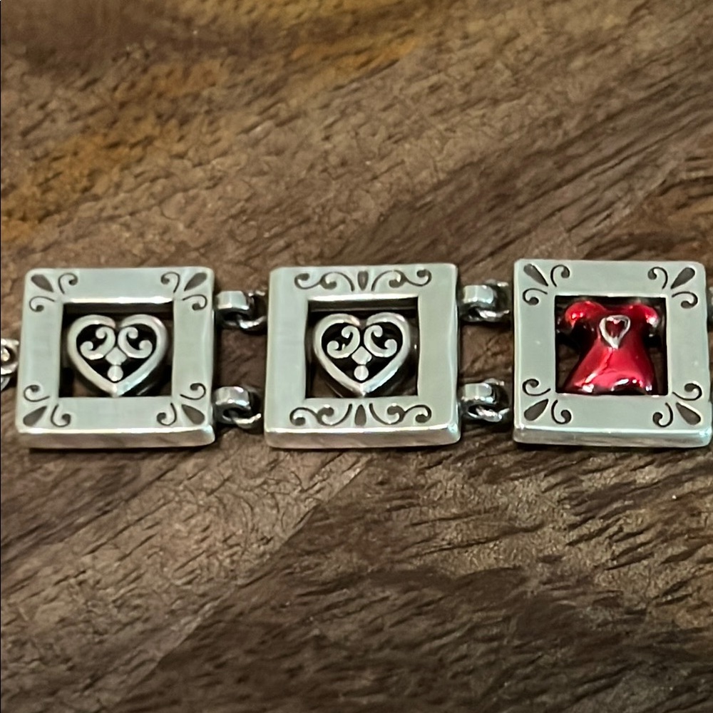 Brighton Retired Red Dress Bracelet - Picture 9 of 12